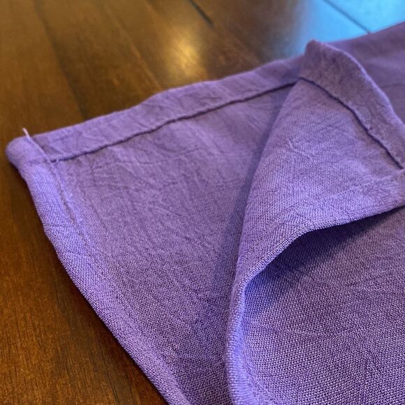 Napa Valley Women’s Button Up Embellished Purple Blouse Size Large - Picture 11 of 11